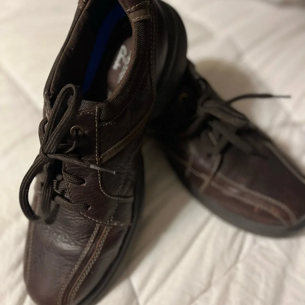 Clarks Men's Leather Casual Shoes‎ 11.5 Comfort